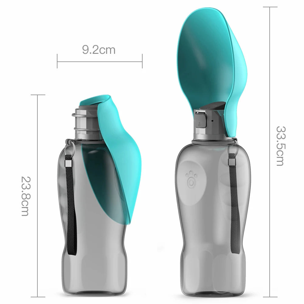 Portable Dog Water Bottle 800ml