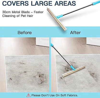 Carpet Rake Pet Hair Remover Set 