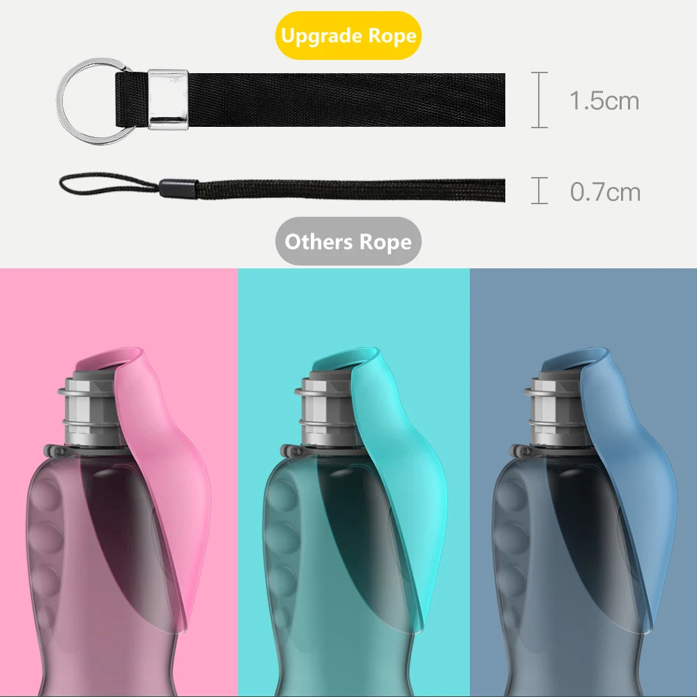Portable Dog Water Bottle 800ml