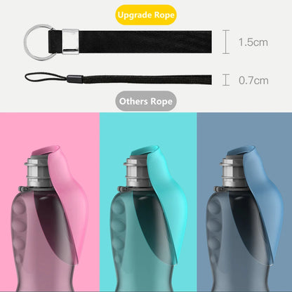 Portable Dog Water Bottle 800ml